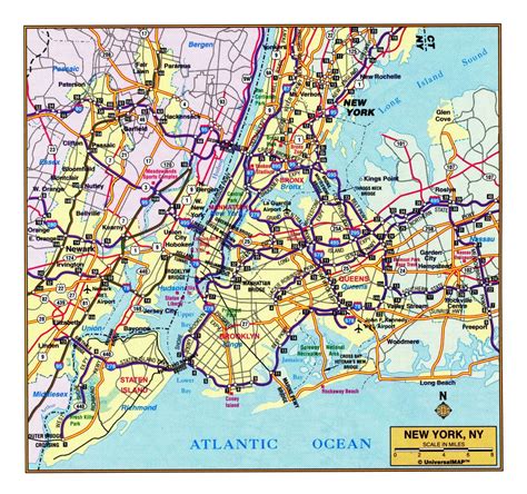 new york city highways|List of U.S. Routes in New York .